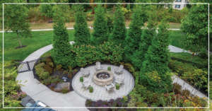 RGS and LASN - The Reserve at Maybrook outdoor space