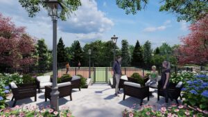RGS Klein Mills 55+ Club House courts