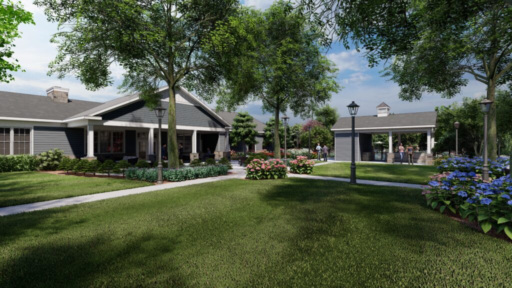 RGS Klein Mills 55+ Club House landscape