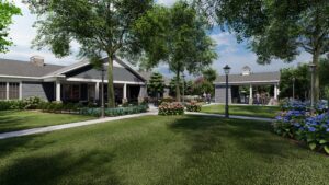 RGS Klein Mills 55+ Club House landscape