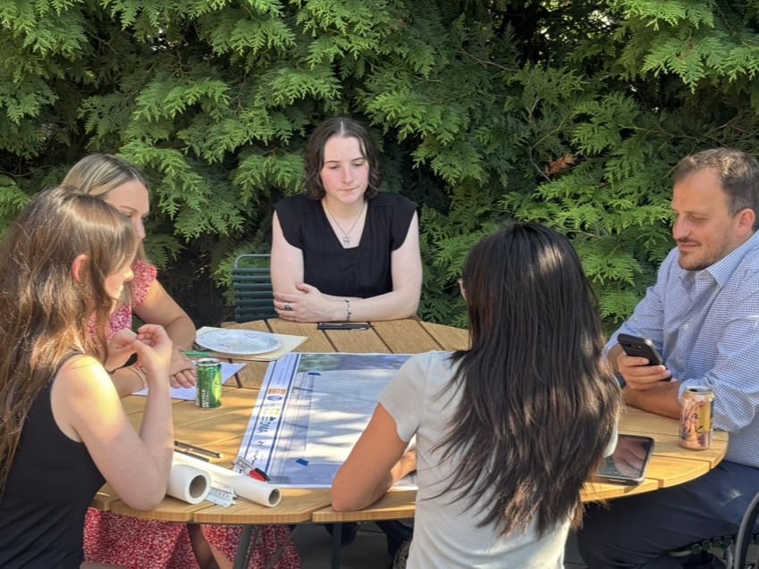 RGS Associates internship pop-up park planning